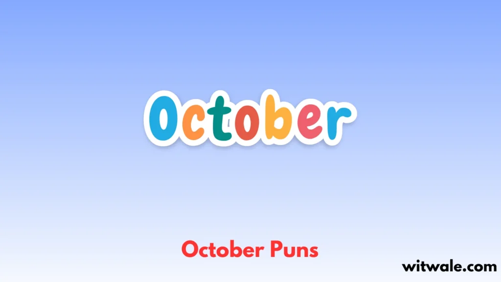 October Puns