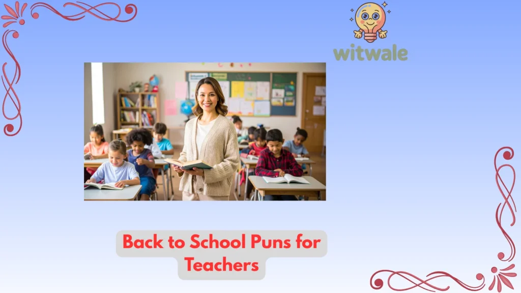back to school puns for teachers