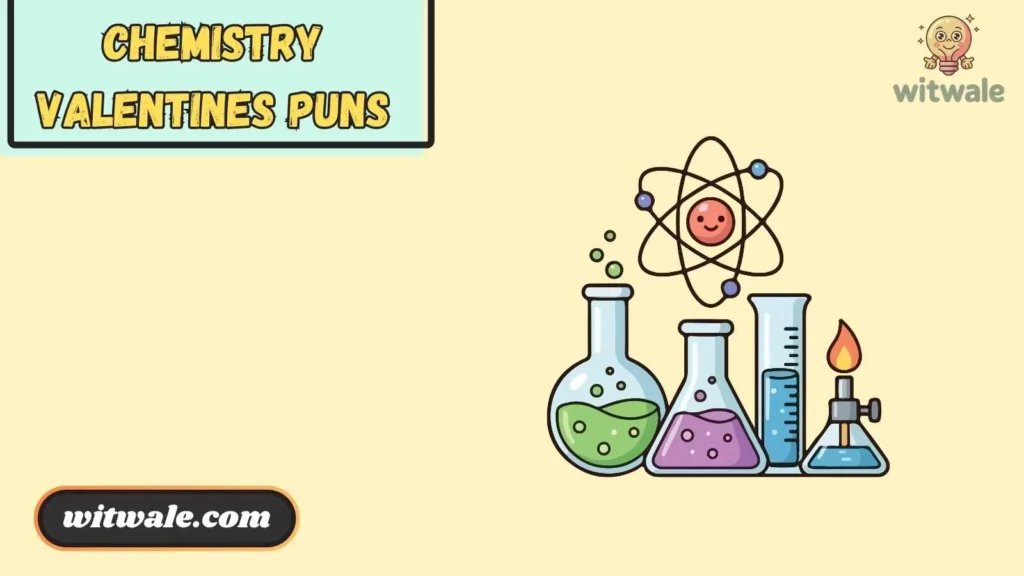 Flirty Chemistry Puns for Valentine Cards