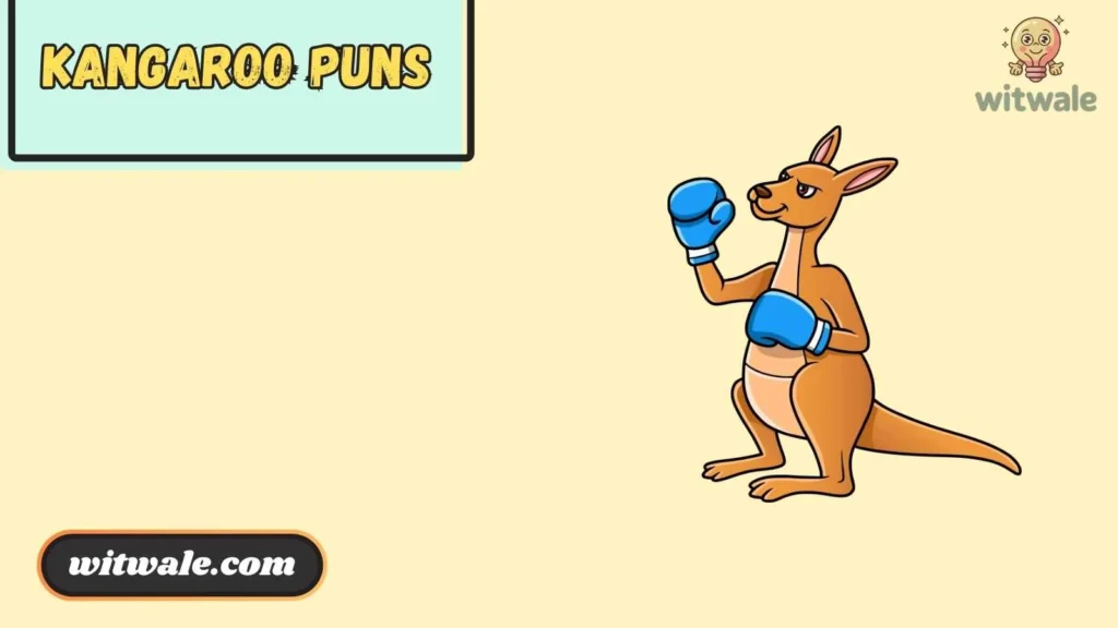 Kangaroo Puns Captions