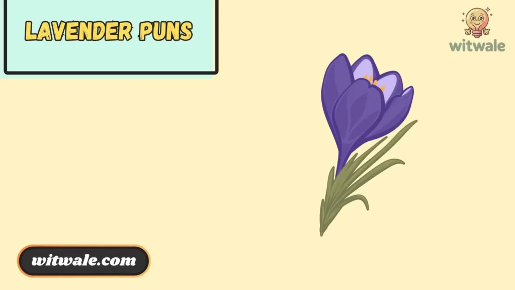 Lavender Puns Captions 