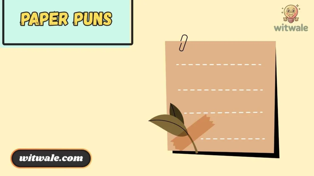 Paper Puns Captions