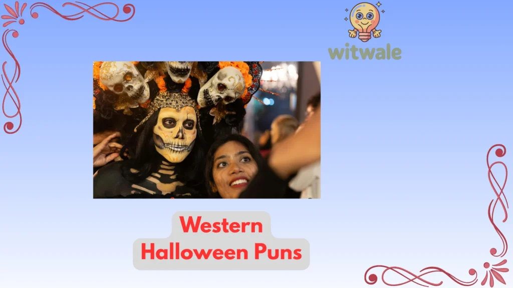 western halloween puns