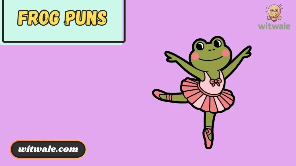 Cute Frog Puns for Kids 