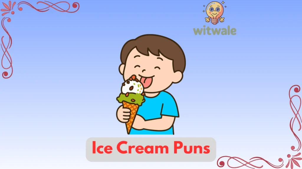 ice cream puns