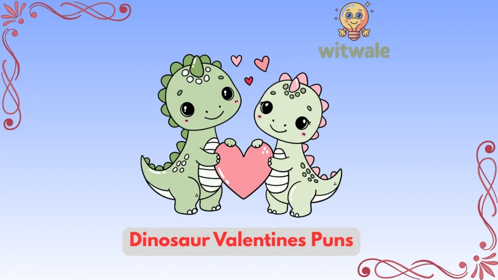 Dinosaur Valentines Puns