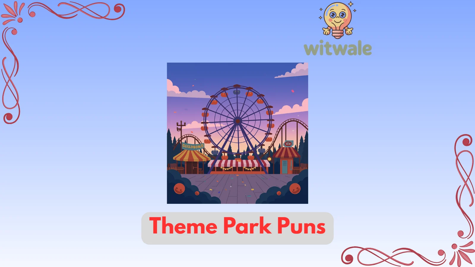 Theme Park Puns