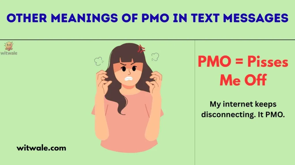 Other Meanings of PMO in Text Messages