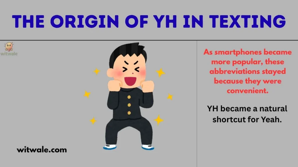 The Origin of YH in Texting
