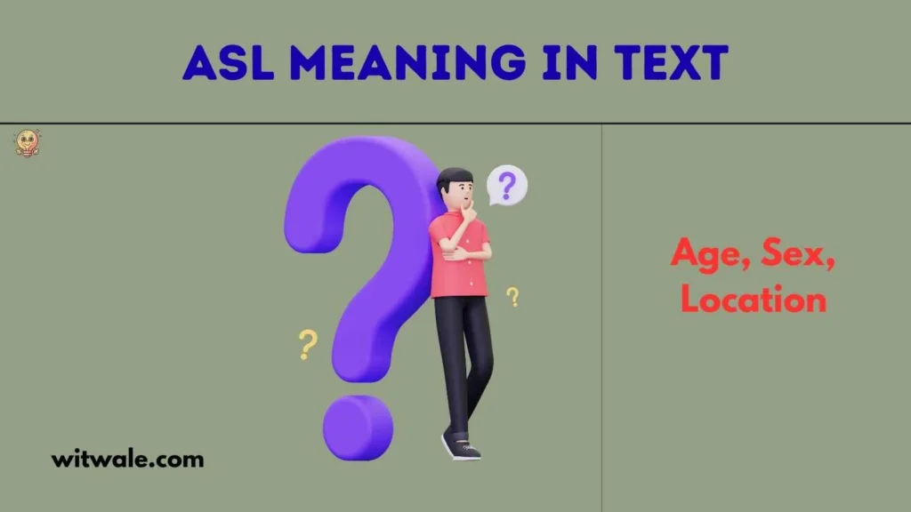 ASL Meaning in Text