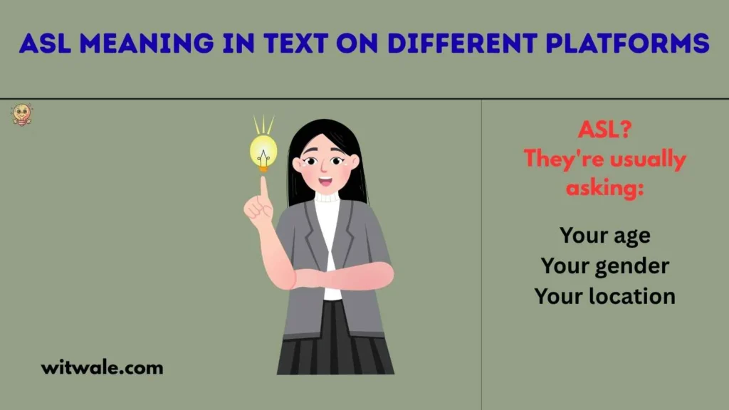 ASL Meaning in Text on Different Platforms