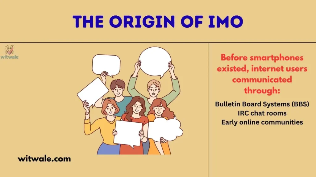 The Origin of IMO