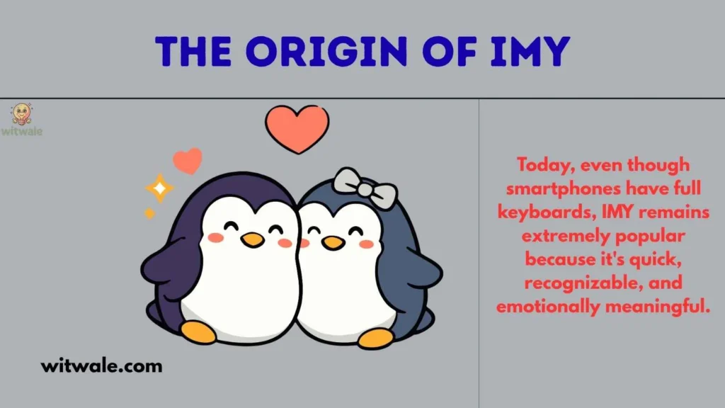 The Origin of IMY