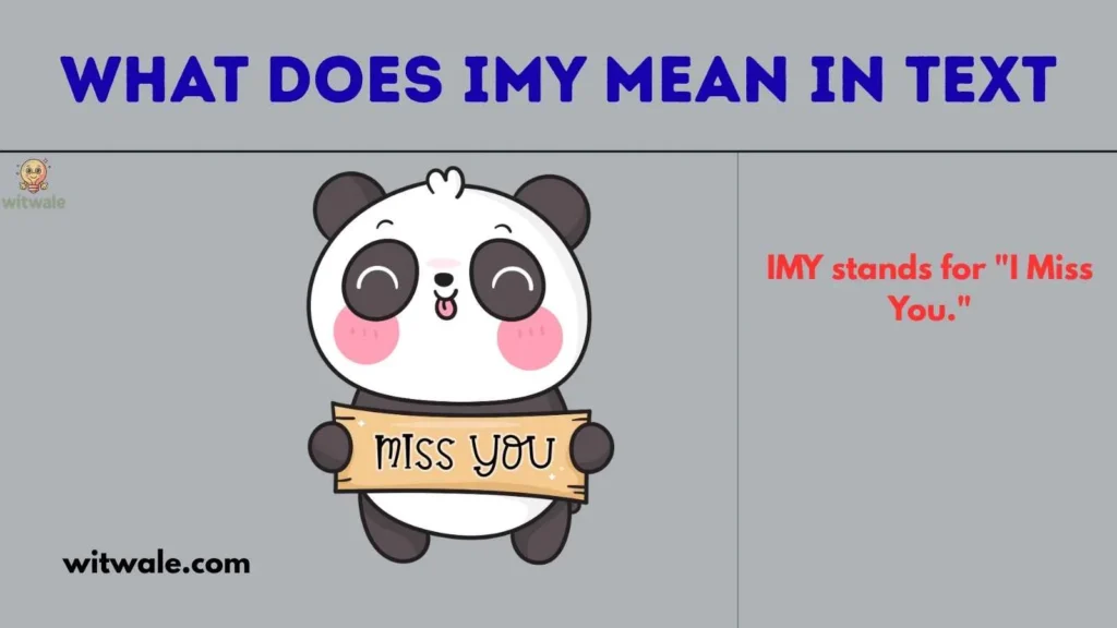 What Does IMY Mean in Text