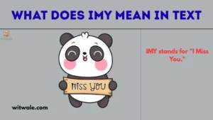 What Does IMY Mean in Text
