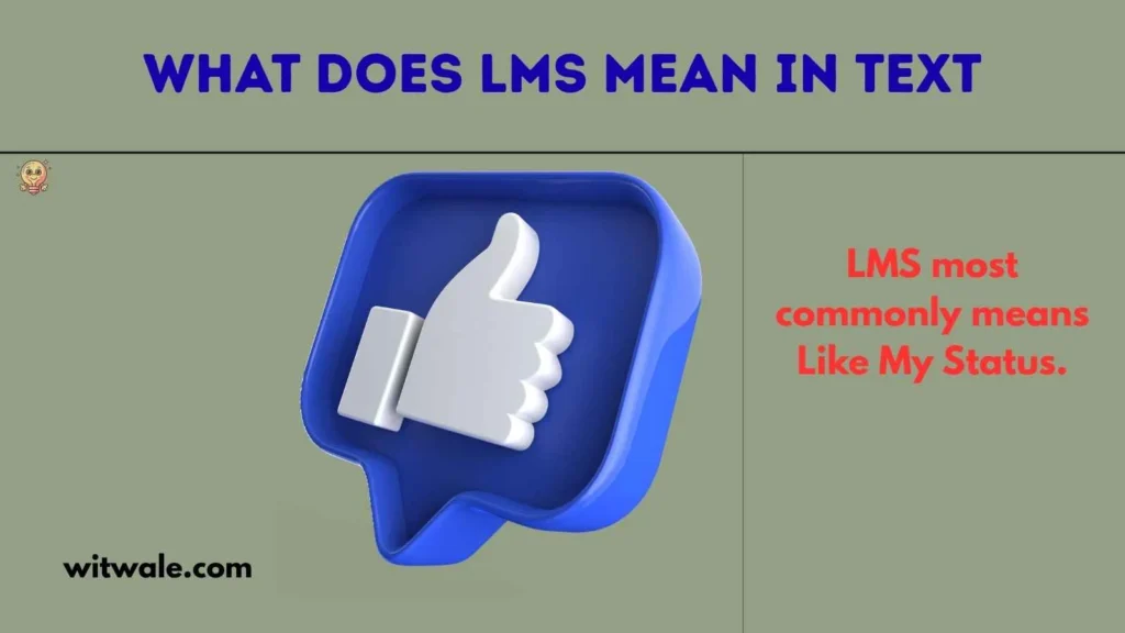 What Does LMS Mean in Text